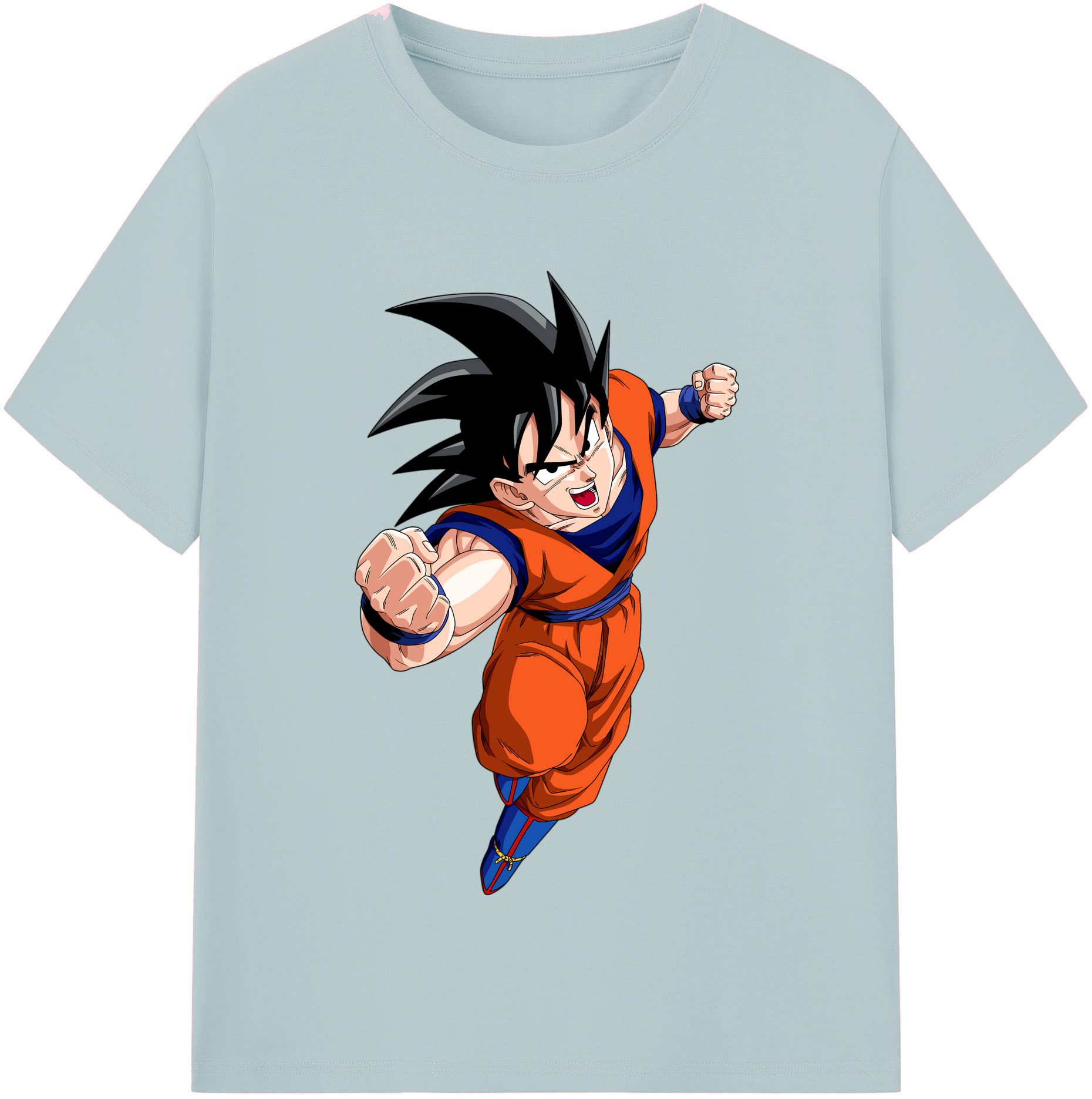 （画像用） ドラゴンボール 孫悟空（そん ごくう）Son Goku カカロット DRAGON BALL Kakarotto 綿100％半袖Tシャツ（フロントプリント）